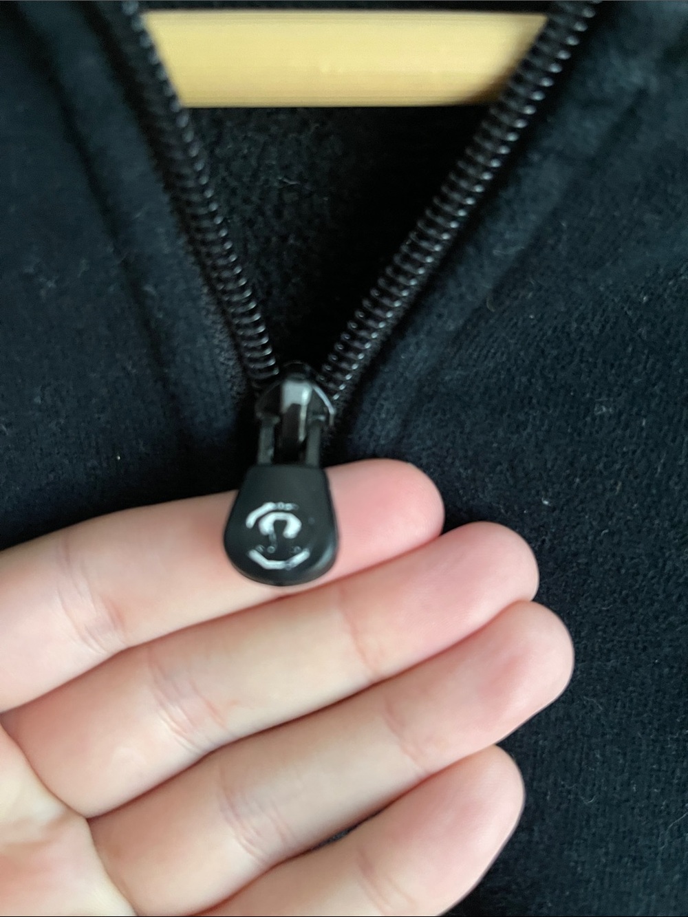 Lululemon Black Sweatshirt Jacket - Picture 3 of 4